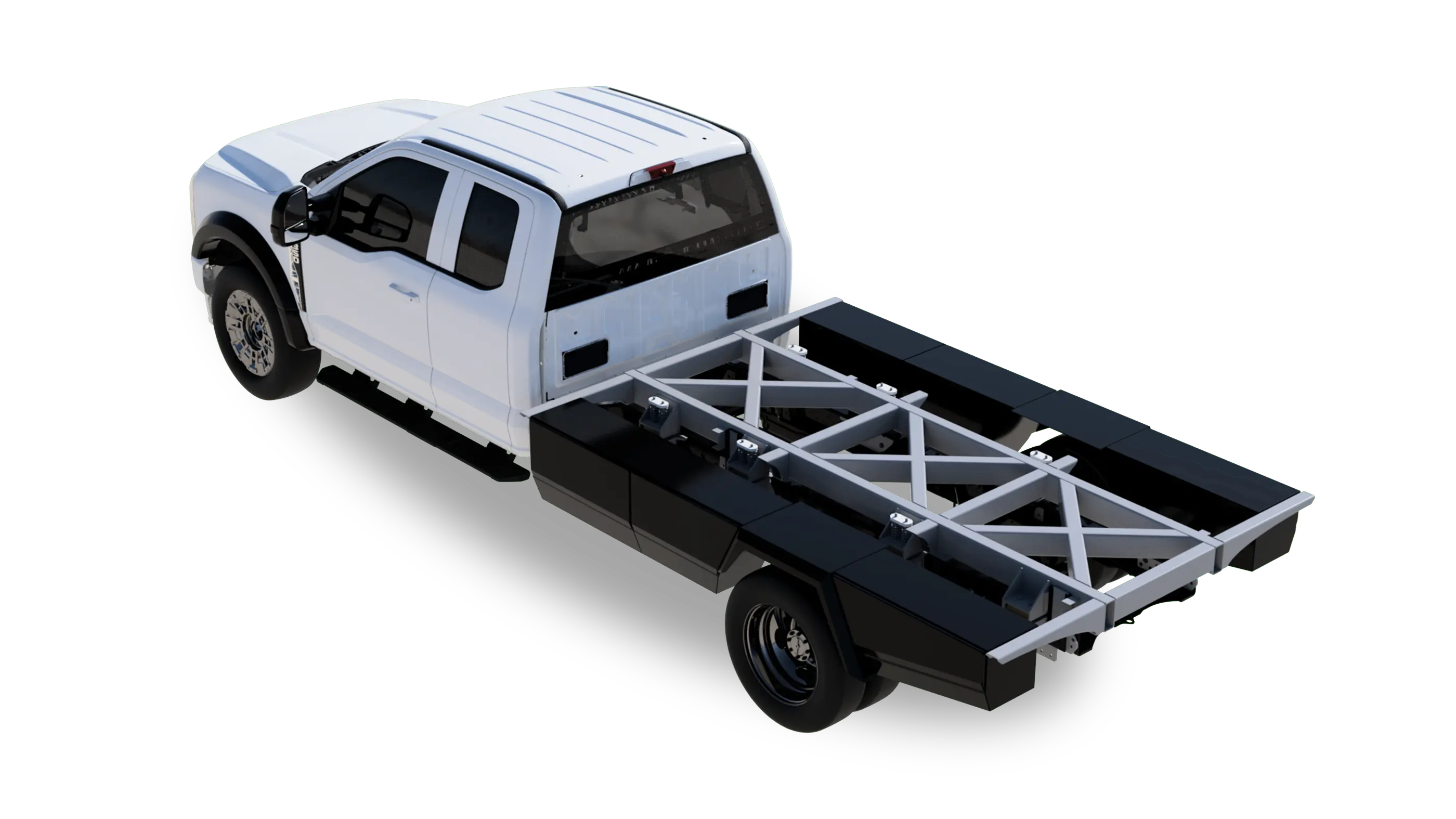 Boondock Decks Sub-Frame with side Storage