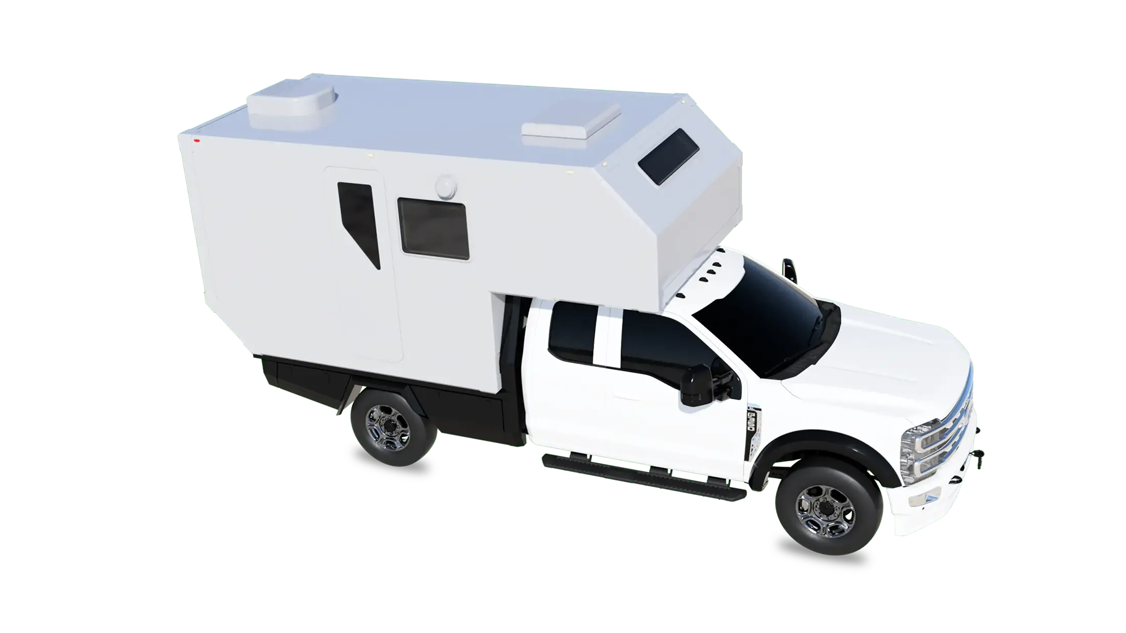 Boondock Decks Sub-Frame with Off Grid Customs Camper