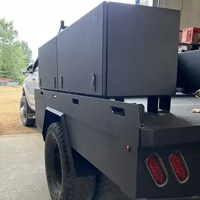 Boondock Decks Gray-Ram-Rear-Left