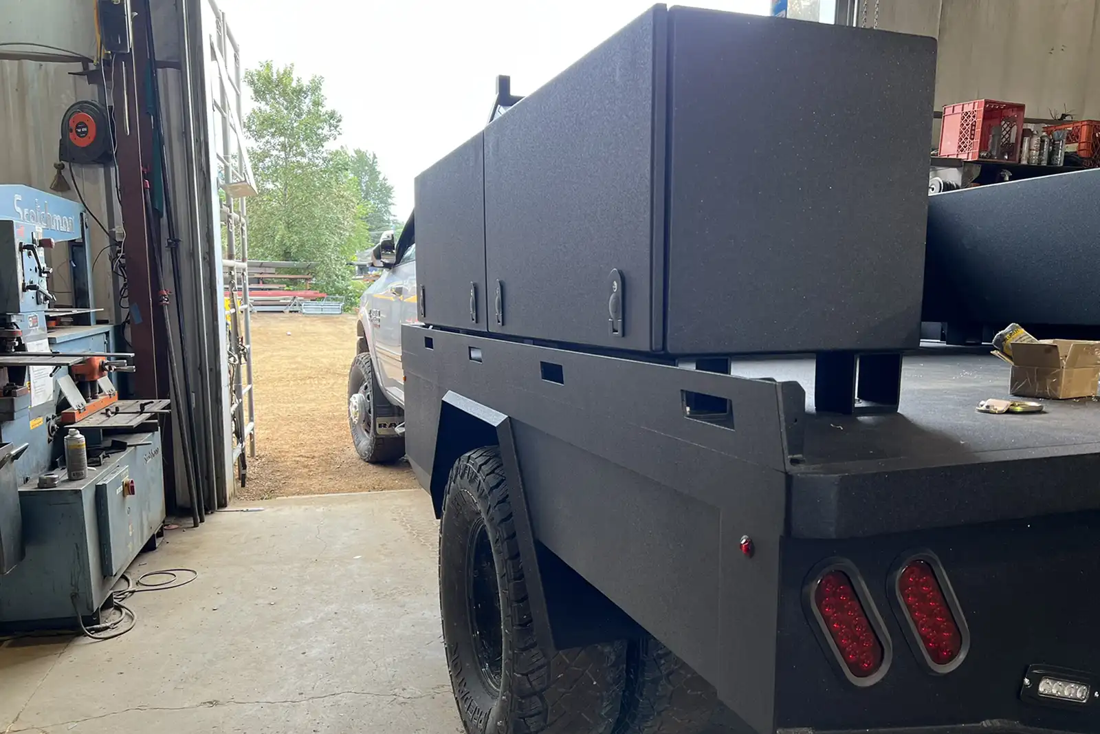 Boondock Decks Gray-Ram-Rear-Left